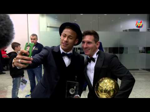 #BallondOr2015 – The FC Barcelona party return to Barcelona