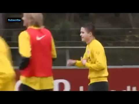 Unbelievable Ibrahim Afellay Training Ground Goal – Do Try This At Home