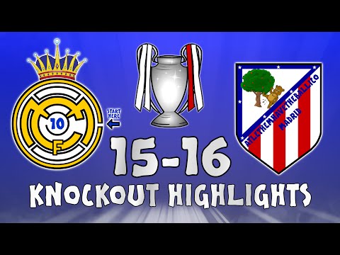 MONTAGE! Champions League Knockout Round 2016 (Real Madrid and Atletico Madrid)