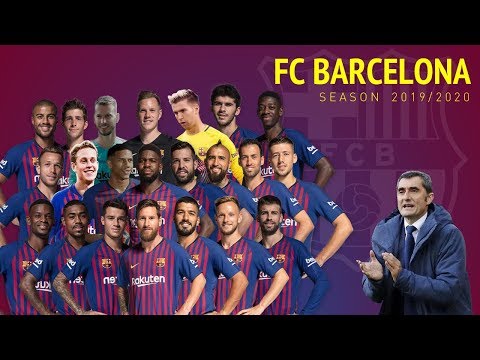 FC Barcelona Squad Pre-season 2019/20