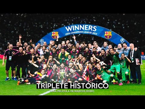 FC Barcelona – Triplete Histórico 2015