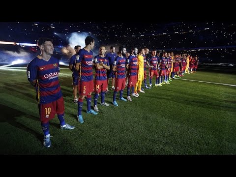 BEST MOMENTS – FC Barcelona 2015/16 presentation