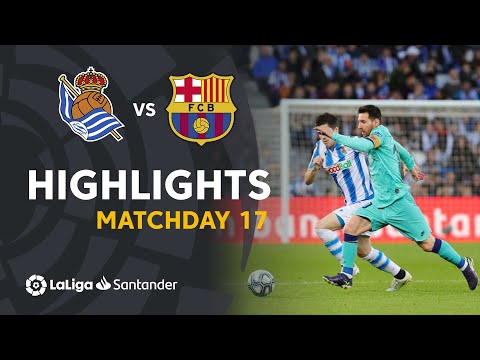 Highlights Real Sociedad vs FC Barcelona (2-2)