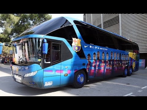 EL AUTOCAR DEL FC BARCELONA