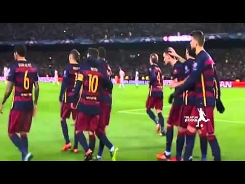 Barcelona vs AS Roma 6-1 All Goals HD Champions league 24.11.15