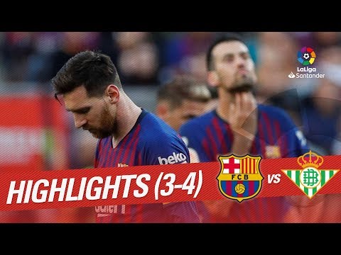 Resumen de FC Barcelona vs Real Betis (3-4)