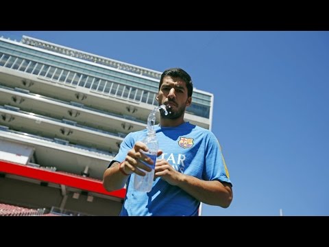 FC Barcelona US tour: Interview with Luis Suárez