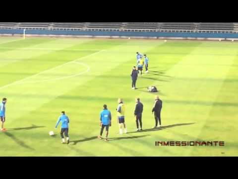 Lionel Messi Amazing Goal in Japan Training Ground