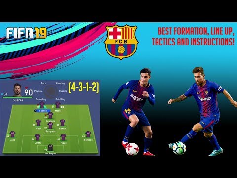 (UPDATE) FIFA 19 FC BARCELONA REVIEW – Best Formation, Best Tactics and Instructions