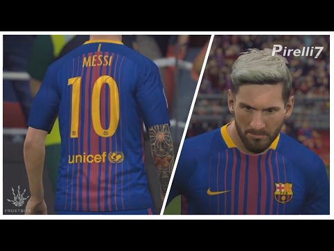 FIFA 18 New Kit Barcelona: LEO MESSI GOALS & SKILLS |1080p 60fps by Pirelli7