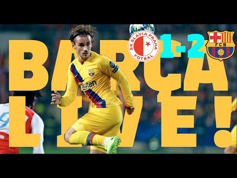 Slavia Prague 1 – 2 Barça | BARÇA LIVE | Warm up & Match Center