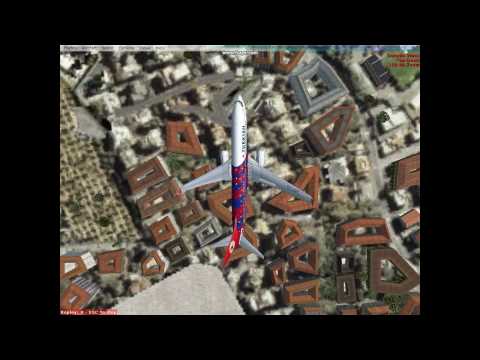 Turkish Airlines FC Barcelona Airshow Demostration Flight [FSXCat]