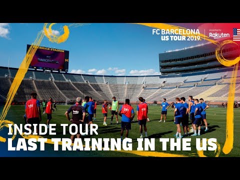 TRAINING IN THE BIGGEST US STADIUM!!! | Inside Tour USA 2019 #5