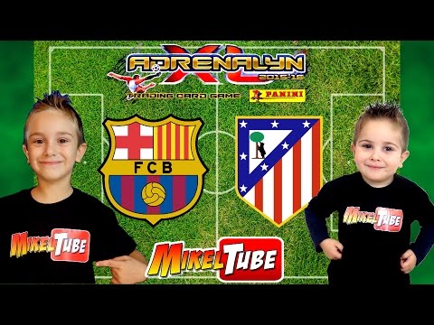 Predicción Adrenalyn XL para el Barça VS. Atlético de Madrid Cuartos de la Champions League 2016