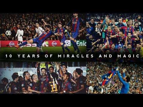 FC Barcelona – Best Moments of Decade • 2010 – 2019 • HD