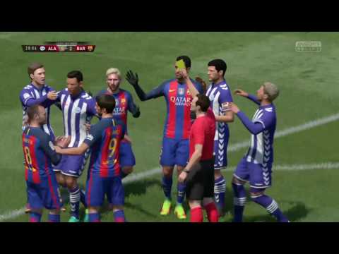 Fc Barcelona Vs Alavés February 11,2017 La Liga Full Gameplay