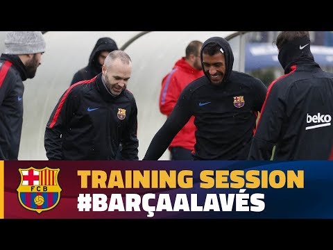 Recovery work ahead of Alavés game