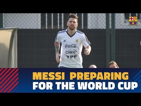 #BarçaWorldCup | Messi and Argentina continue getting ready for the 2018 World Cup