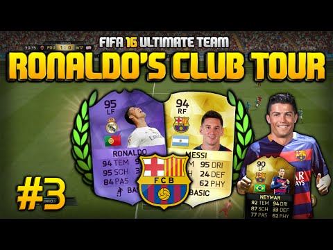 FIFA 16 – Ronaldo's Club Tour #3 – FC Barcelona