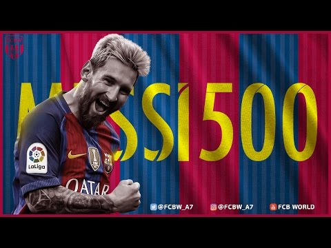Lionel Messi | All 500 Goals with FC Barcelona | 2004 – 2016 | HD