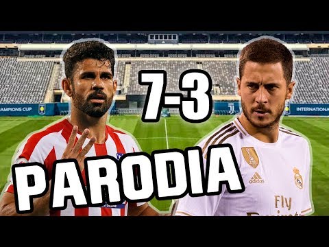 Canción Atletico Madrid vs Real Madrid 7-3 (Parodia Otro Trago Remix) 2019