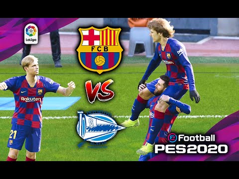 ? BARCELONA vs ALAVES | LA LIGA ● 12/21/2019 | PES 2020 Realistic