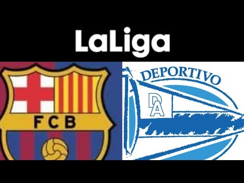 LA LIGA. FC BARCELONA VS DEPORTIVO ALAVÉS. APUESTAS DEPORTIVAS