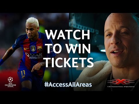 Vin Diesel: Win tickets to see Neymar and Barcelona