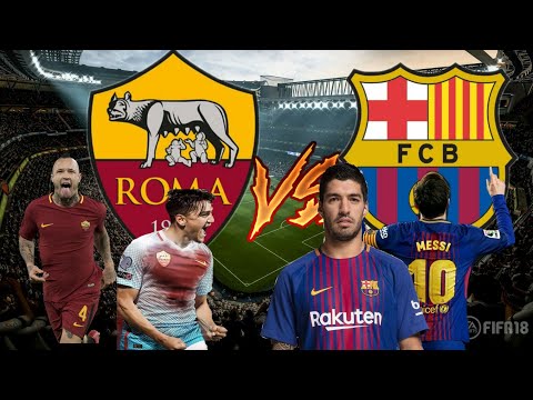 ROMA – BARCELONA ÇEYREK FİNAL ! DREAM LEAGUE SOCCER 2018!