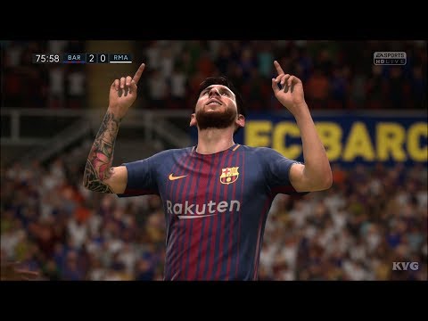 FIFA 18 – FC Barcelona vs Real Madrid CF – Gameplay (HD) [1080p60FPS]