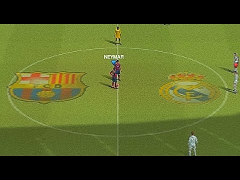PES 2014 (PS2) Real Madrid vs FC Barcelona – El Clasico!