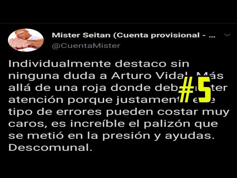 MISTER SEITAN ANALIZA EL PARTIDO DE FC BARCELONA VS NAPOLES EN TWITTER | DESTACA A ARTUTO VIDAL| #5