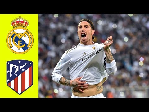 Real Madrid vs Atletico Madrid 0-0 PEN (4-1)  Highlights SuperCup