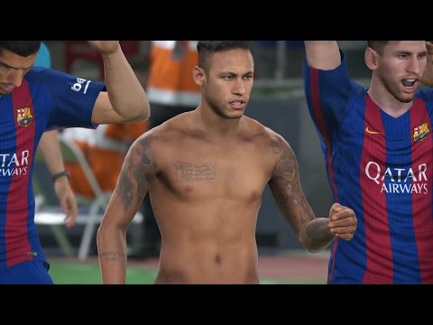 Barcelona FC vs Atletico Madrid – PES 2017 – La Liga – Estádio Camp Nou -Playtation 4