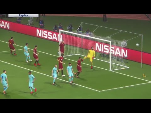As Roma vs Fc Barcelona – UCL Highlights