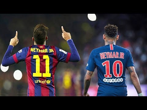 Neymar Barcelona vs Neymar PSG