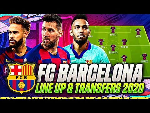 FC BARCELONA TRANSFERS TARGETS SUMMER 2020 &  LINE UP 2020 | CONFIRMED TRANSFERS | w NEYMAR & MESSI