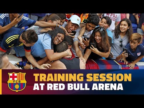 INSIDE TOUR | Barça gives fans a show at Red Bull Arena