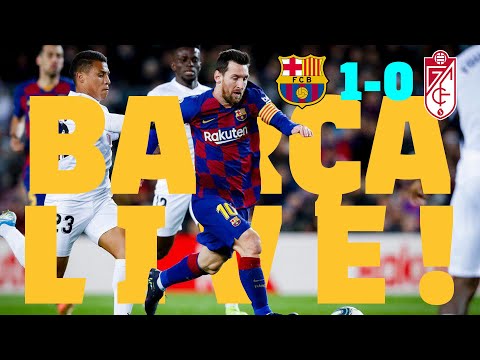 ⚽ Barça 1 – 0 Granada | BARÇA LIVE: Warm Up & Match Center #BarçaGranada