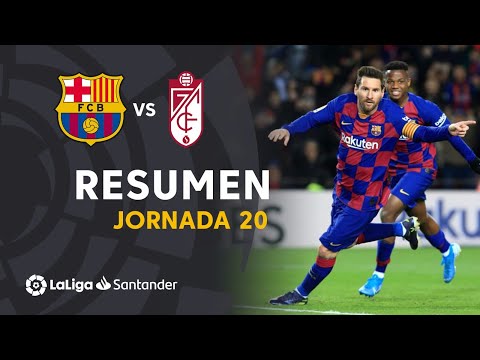 Resumen de FC Barcelona vs Granada CF (1-0)