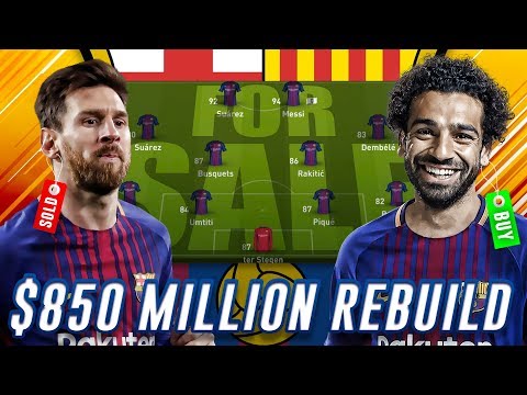 $850 MILLION BARCELONA REBUILD WHOLE TEAM CHALLENGE – FIFA 18 CAREER MODE