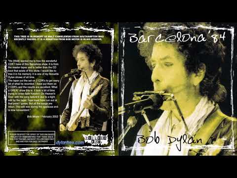 Bob Dylan 1984 Tour of Europe – Minestadio del F.C. Barcelona, Barcelona, Spain 28 June 1984