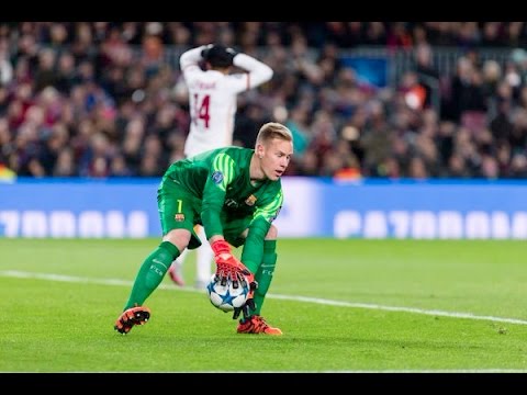 Marc-André ter Stegen vs Roma (H) • Individual Highlights • 2015/16 HD