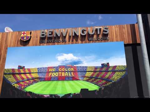 Europe Trip 2019 – Spain –  FC Barcelona Tour