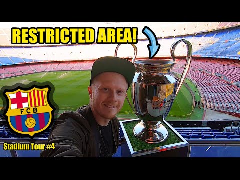 FC BARCELONA STADIUM TOUR! Camp Nou, The ULTIMATE Stadium Tour!