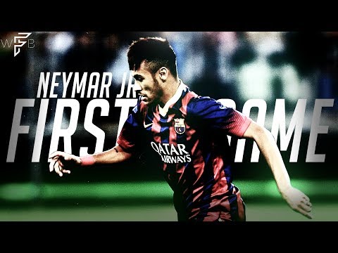 Neymar Jr's First Ever Game for FC Barcelona! | 4K