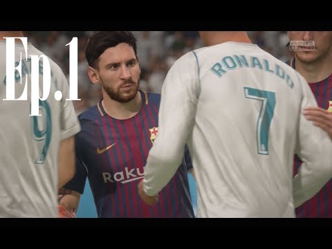 FIFA 18 – Career Mode on Legendary – FC Barcelona | Ep.1