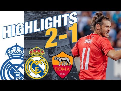 Real Madrid vs AS Roma 2-1 HIGHLIGHTS RESUMEN 2018