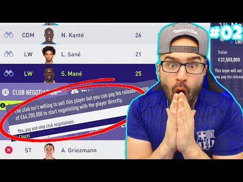 WTF!! WE PAID HIS $64,000,000 RELEASE CLAUSE! – FIFA 18 CAREER MODE BARCELONA #02
